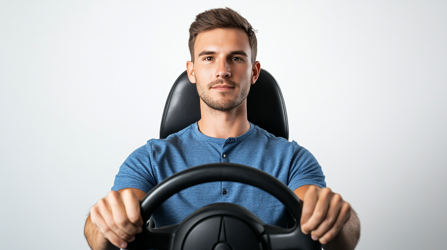 Fahrschüler im Auto